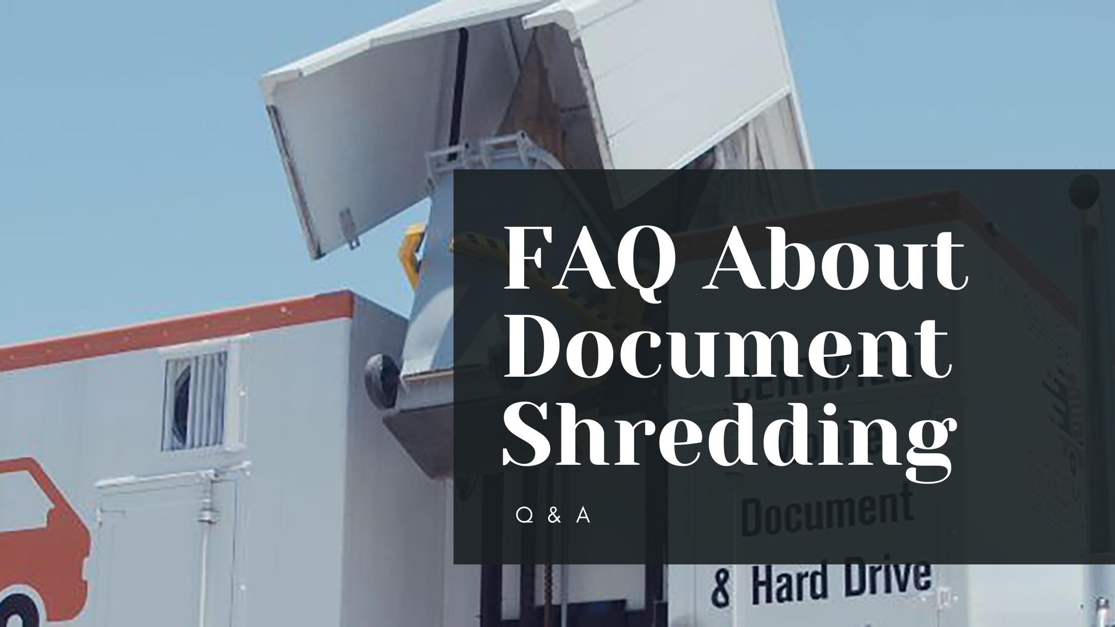 Mobile Document Shredding