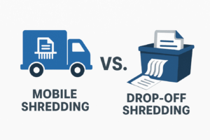 Mobile Shredding vs. Drop-Off Shredding: Which is Better